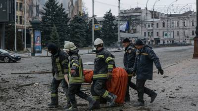 ‘They’ve turned it into hell’: Kharkiv locals shocked by Russian onslaught