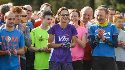 Centurion Sonia O’Sullivan brings up 100th parkrun in Cabinteely