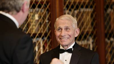 Dr Anthony Fauci honoured for his contribution to public health by the Royal College of Physicians of Ireland