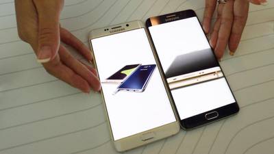 Samsung unveils supersized S6 edge+ phone and follow-up to Tab S