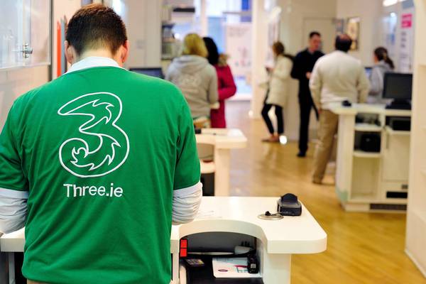 Three Ireland significantly reduces its losses to €2.5m