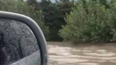 French campsites evacuated as heavy flooding hits south
