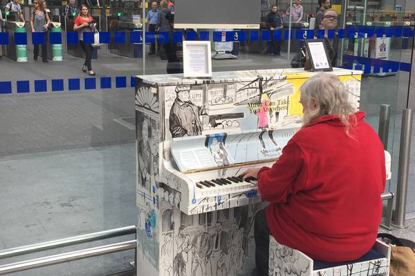 Frank McNally: The service now arriving on Platform 1 is a piano
