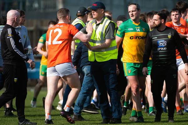 Donegal hang on for win as things get hot and heavy with Armagh