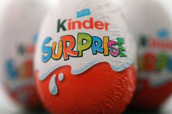 Some Kinder Surprise eggs recalled over salmonella link