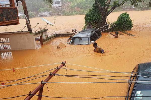 More than 200 killed in Sierra Leone mudslide