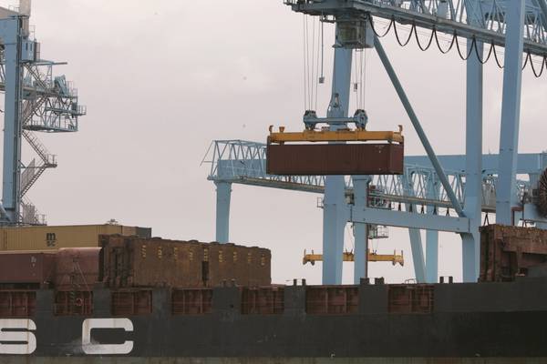 Dublin Port  passenger numbers dip  but freight volumes climb