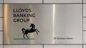 Lloyds’ disputed tax bill over Irish losses soars to £800m