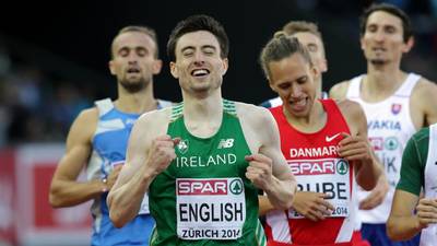 Mark English takes bronze in the 800m final in Zurich