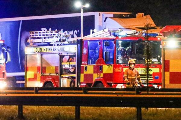 Men killed in N7 crash came to Garda attention after lights off on car