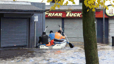 Storm Ciarán: Authorities warn of more disruption after heavy flooding hits country’s east coast