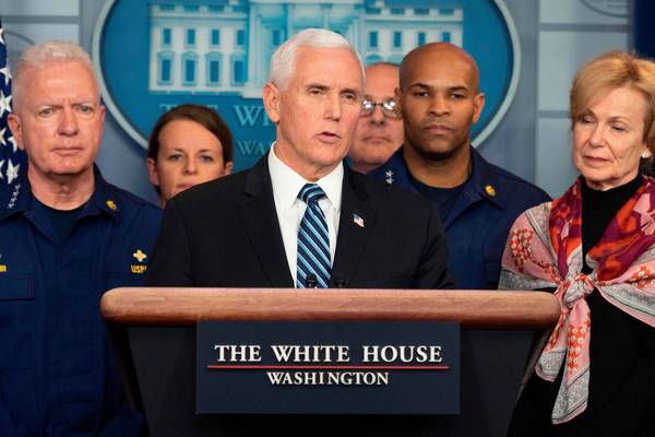 Member of US vice-president Mike Pence’s office tests positive for coronavirus