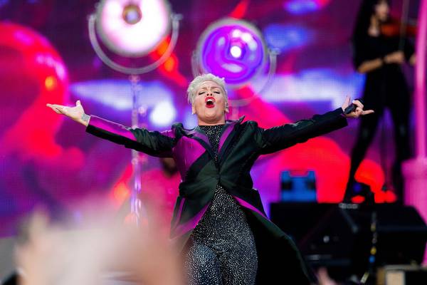Pink at the RDS, Dublin: Powerhouse vocals, pyrotechnics and a charming presence