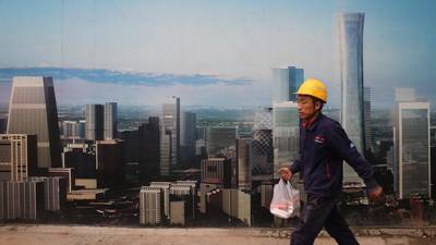 Chinese economy grows 6.7% as construction sector booms