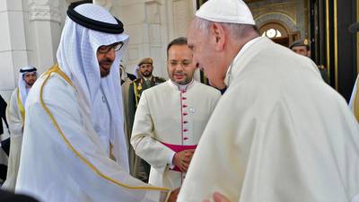 Pope Francis hailed by Gulf hosts for interfaith breakthrough