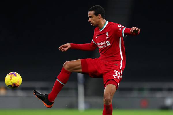 Liverpool defender Matip suffers ankle ligament damage