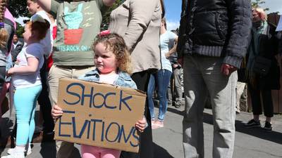 Protest  in Galway as  10 Traveller families face eviction