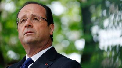 Hollande rejects demand for slavery reparations