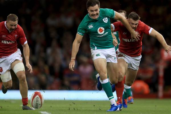 Jacob Stockdale back on track after ending try drought