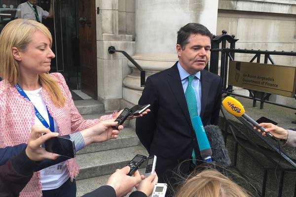 Using AIB proceeds to pay down debt best idea regardless of EU rules - Donohoe