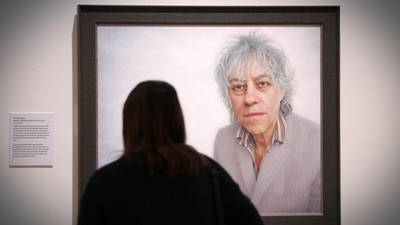 Bob Geldof among  faces in Belfast bound  portrait exhibition