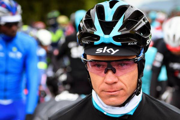 Chris Froome  'rammed on purpose' in hit-and-run incident