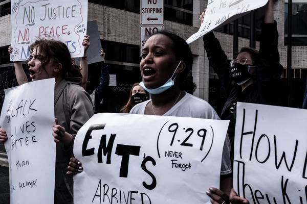 George Floyd’s ‘core of seven’: The protesters who gather at court each day
