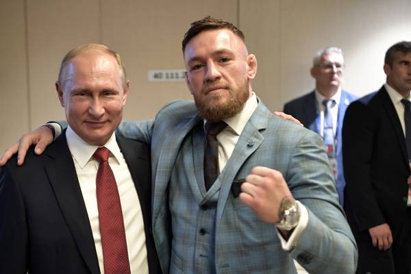 Conor McGregor: Putin ‘one of the greatest leaders of our time’