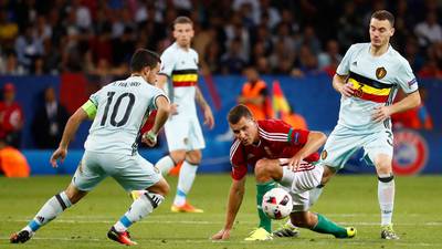 Eden Hazard the conductor as Belgium ease by Hungary