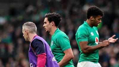 Joey Carbery and Robbie Henshaw to miss Ireland’s game against Australia