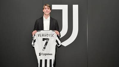 Juventus sign Arsenal and Spurs target Dusan Vlahovic