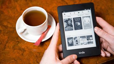 Sales of ebooks slide as readers prefer a book in the hand