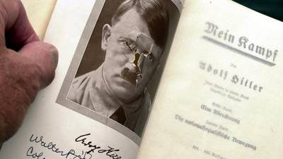 Hitler’s ‘Mein Kampf’ to be published again in Germany