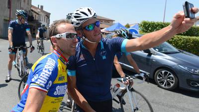 Even in disgrace Lance Armstrong still has public singing to his tune