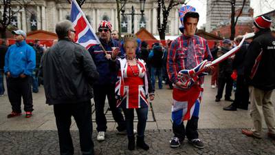 Loyalist flag demonstration ends peacefully in Belfast