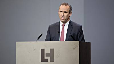 Syria woes mar LafargeHolcim’s  solid fourth quarter results