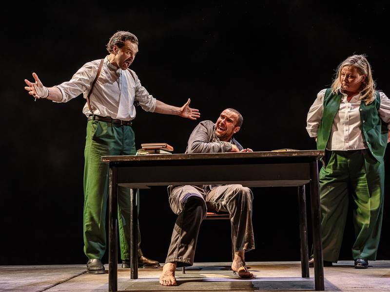 The Pillowman review: Martin McDonagh’s early play gets a pin-sharp, meticulously controlled staging from Lyric and Prime Cut