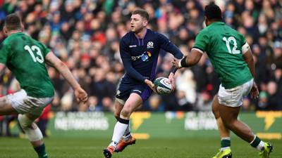 Scotland’s Finn Russell could face France despite head injury