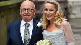 Rupert Murdoch and Jerry Hall blessed in London church