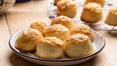 Deliciously buttery Kylemore Farmhouse cheese scones