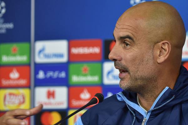 Guardiola calls for fan back-up as City face Shakhtar