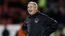 Cork City coach John Caulfield calls on players to keep high-tempo game plan