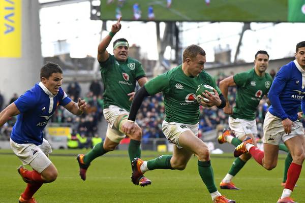 Quick, front-foot ball powers Ireland in victory over France