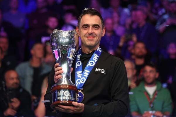 Ronnie O’Sullivan says it is ‘bonkers’ to still be winning after eighth UK Championship title