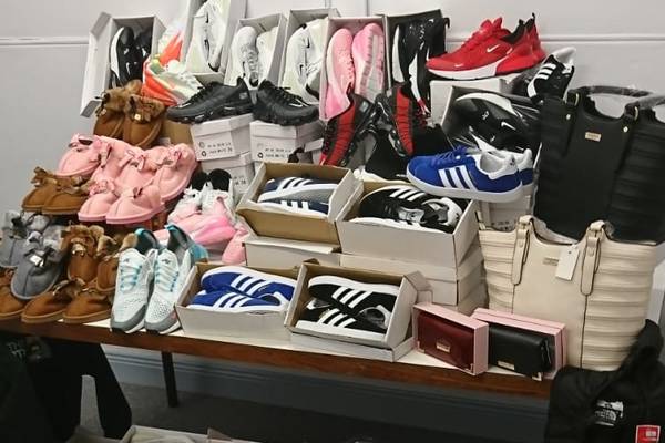 Stolen Nike, Ted Baker goods worth €18,000 seized by gardaí
