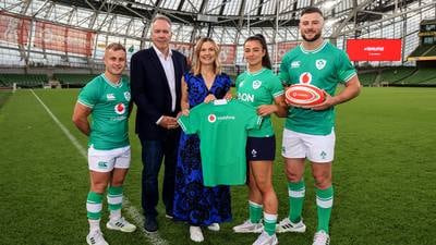 Vodafone signs four-year sponsorship extension with Irish Rugby