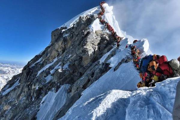 Plans to police Everest ‘too restrictive’, Irish mountaineer says