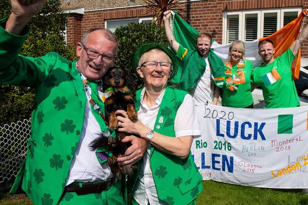 Family of Ireland’s new Paralympian champion celebrates in style