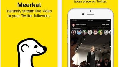 Live-feed video stream apps such as Meerkat and Periscope have stirred up market