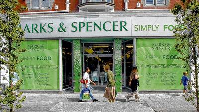 M&S to close four Irish shops with loss of 180 jobs